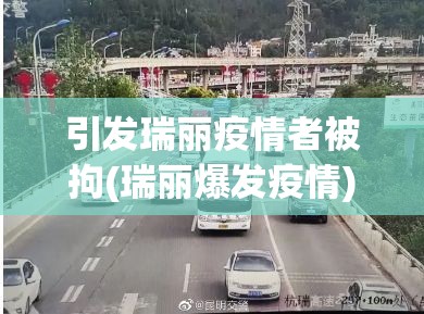 引发瑞丽疫情者被拘(瑞丽爆发疫情)