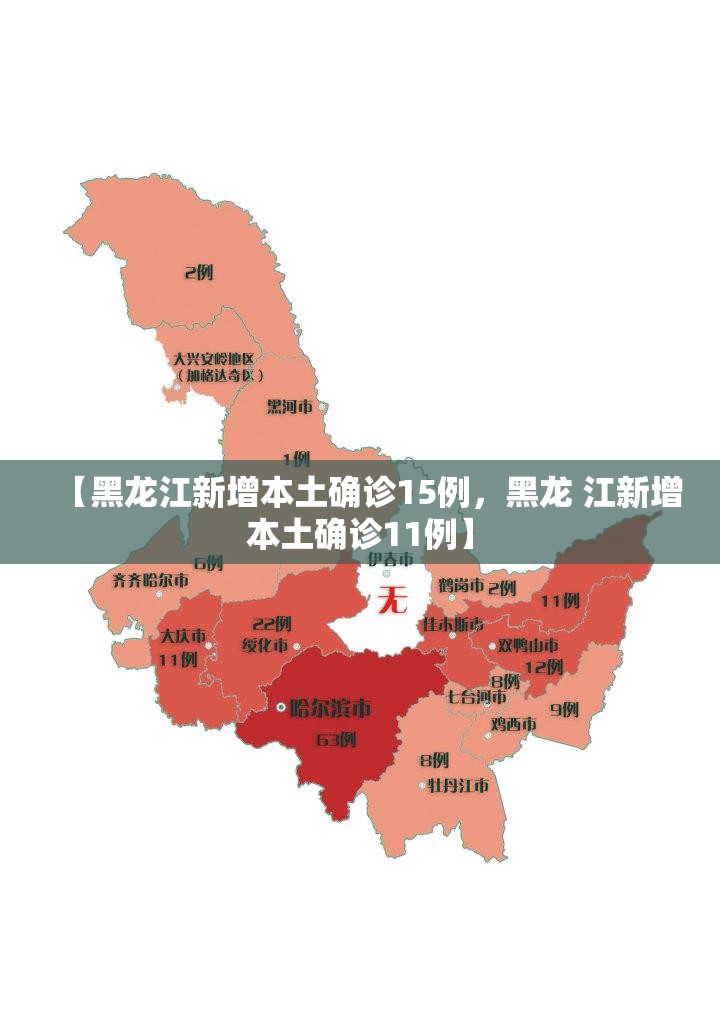 【黑龙江新增本土确诊15例，黑龙 江新增本土确诊11例】