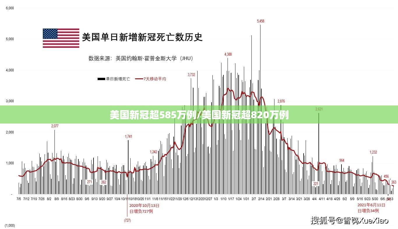 美国新冠超585万例/美国新冠超820万例