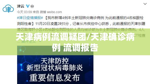 天津病例流调疑团/天津确诊病例 流调报告
