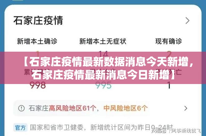 【石家庄疫情最新数据消息今天新增，石家庄疫情最新消息今日新增】