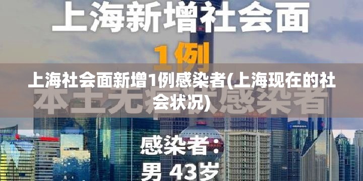 上海社会面新增1例感染者(上海现在的社会状况)
