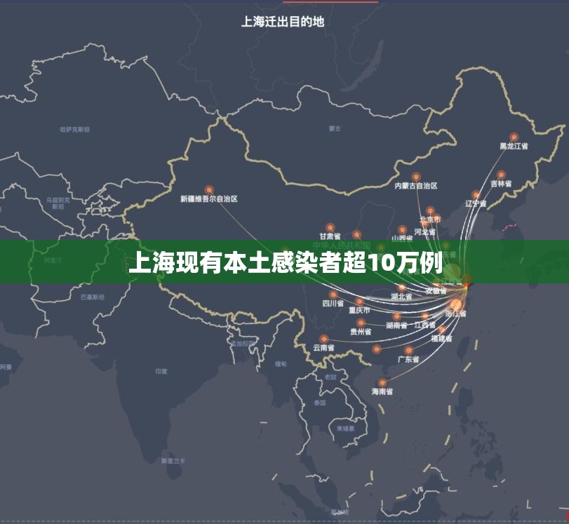 上海现有本土感染者超10万例 上海现有本土感染者超10万例