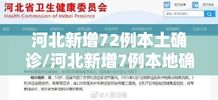 河北新增72例本土确诊/河北新增7例本地确诊