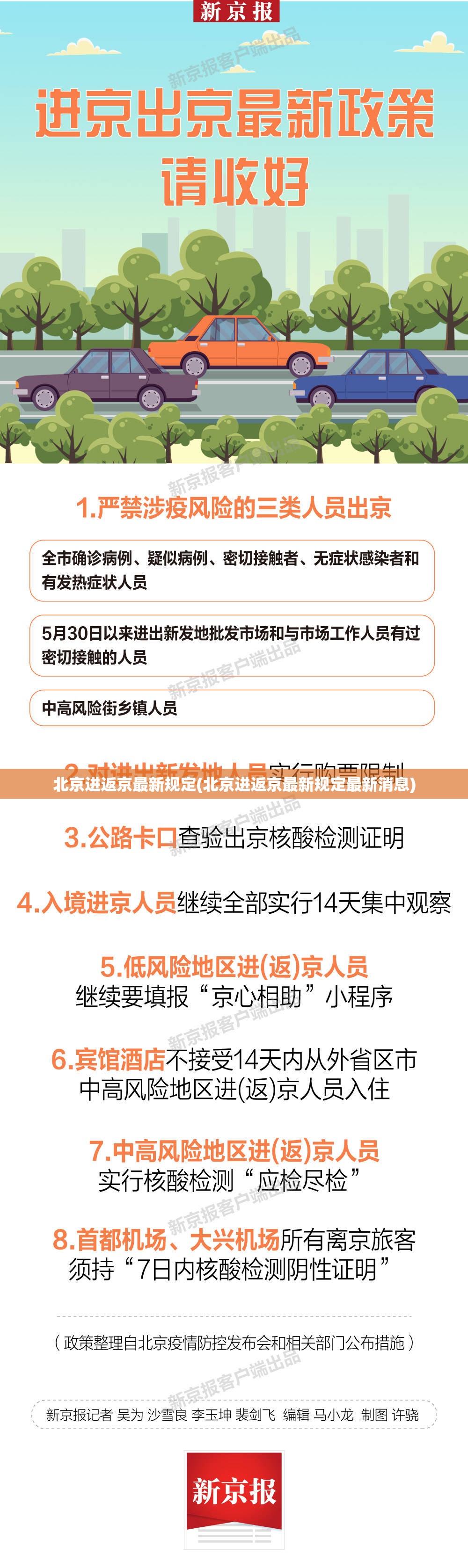 北京进返京最新规定(北京进返京最新规定最新消息)