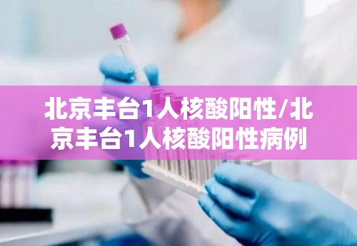 北京丰台1人核酸阳性/北京丰台1人核酸阳性病例