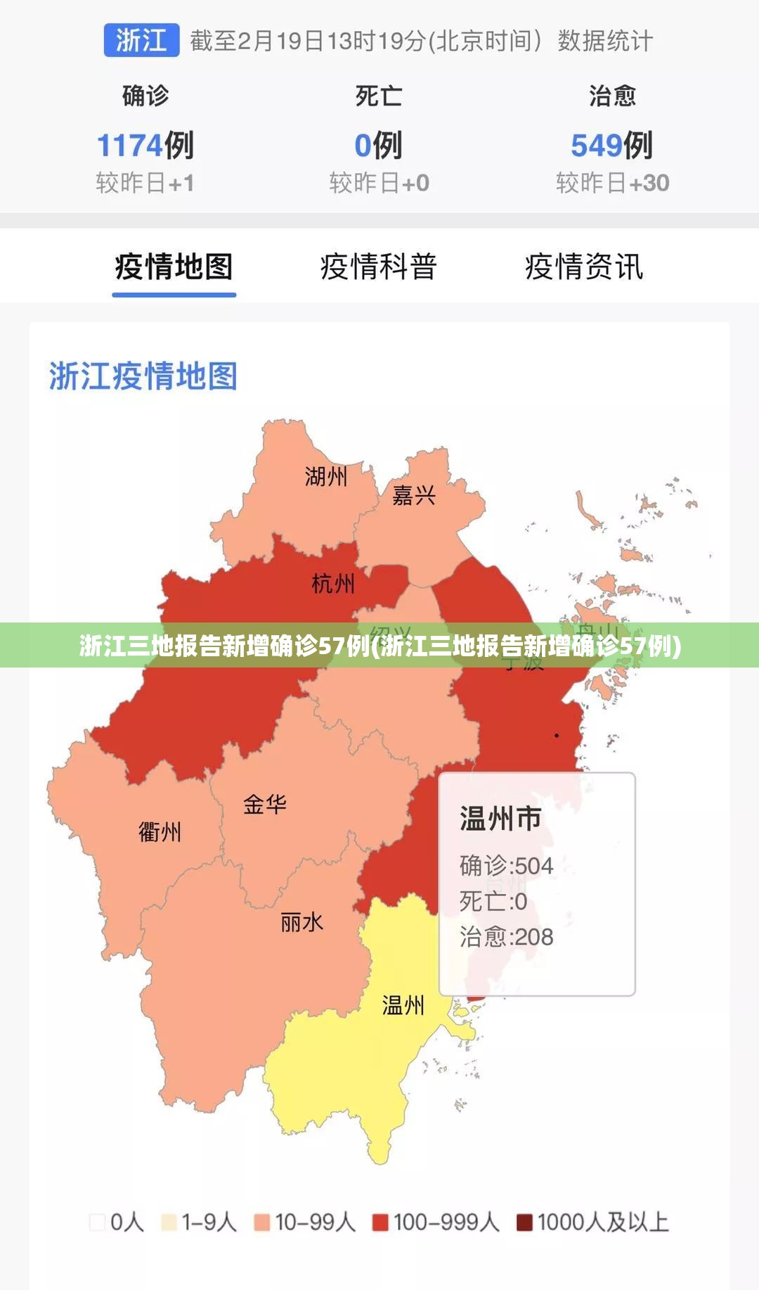 浙江三地报告新增确诊57例(浙江三地报告新增确诊57例)
