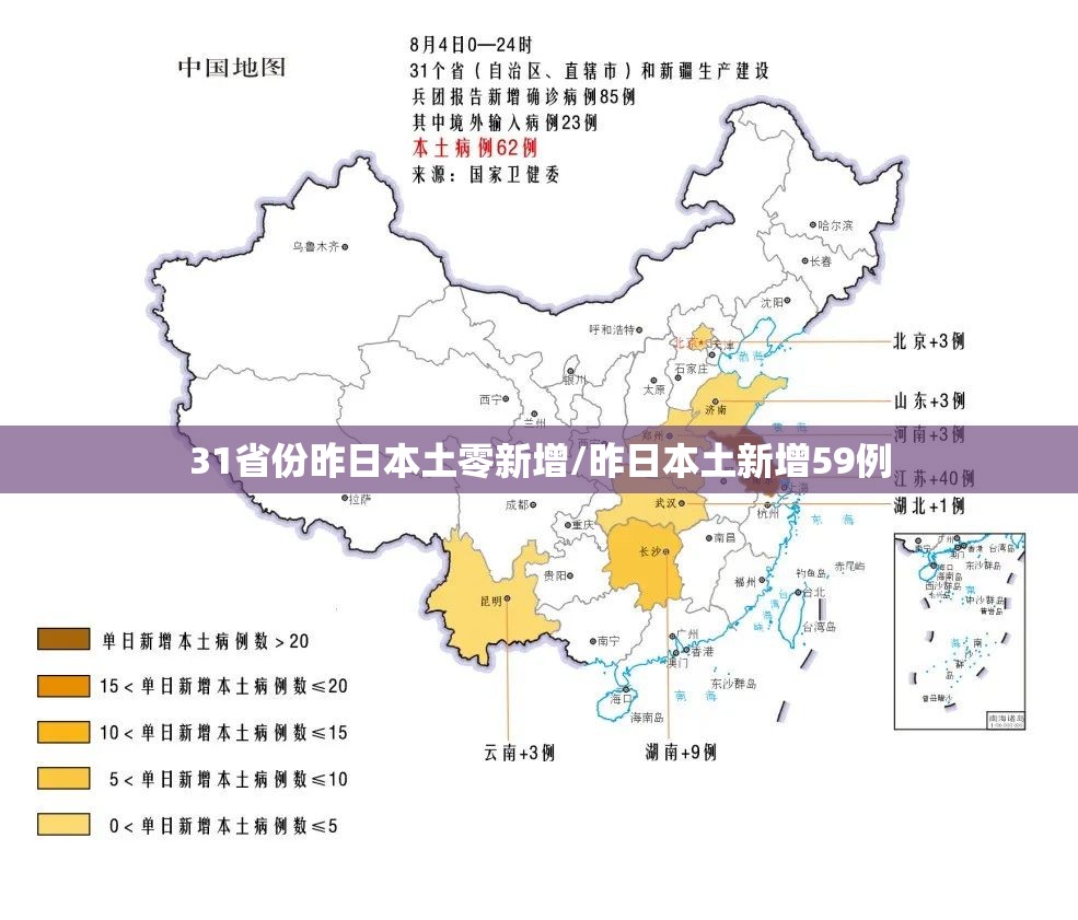31省份昨日本土零新增/昨日本土新增59例