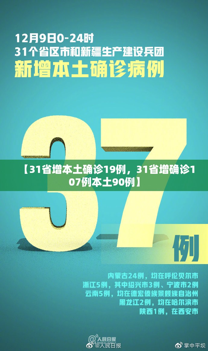 【31省增本土确诊19例，31省增确诊107例本土90例】