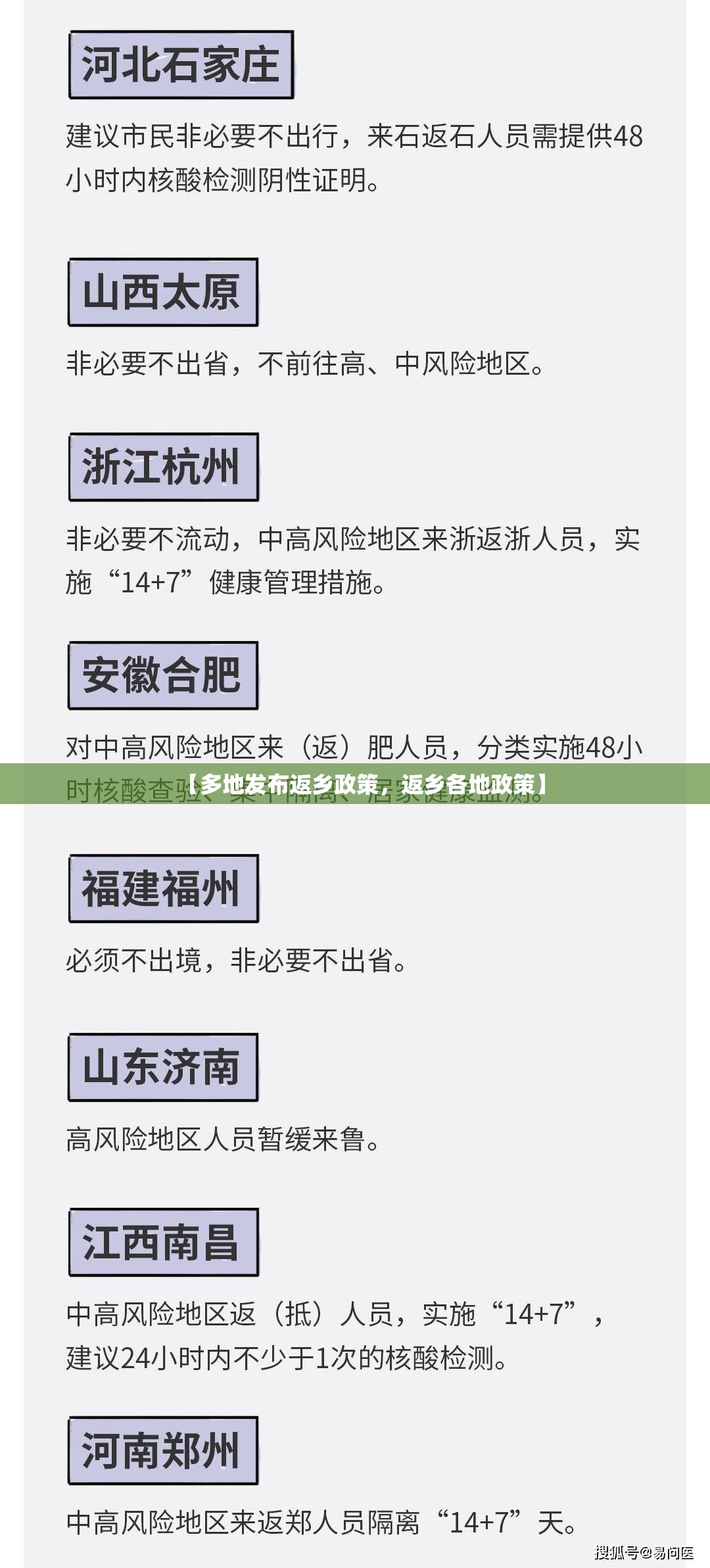 【多地发布返乡政策，返乡各地政策】