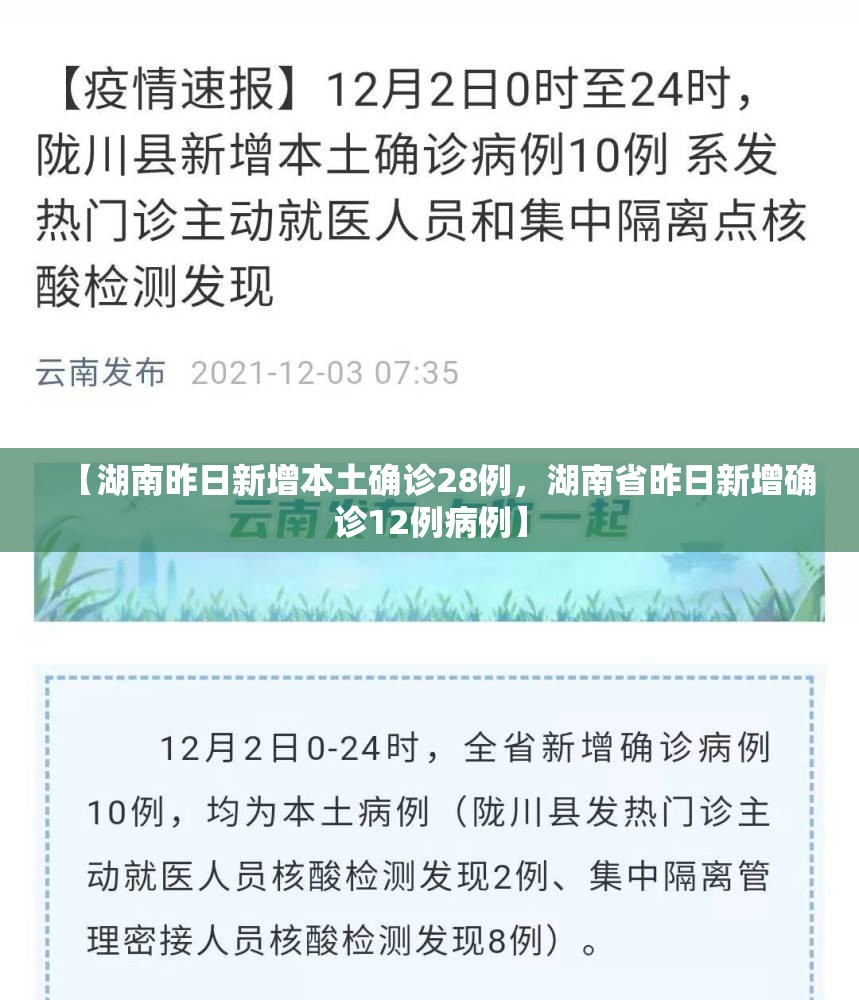 【湖南昨日新增本土确诊28例，湖南省昨日新增确诊12例病例】