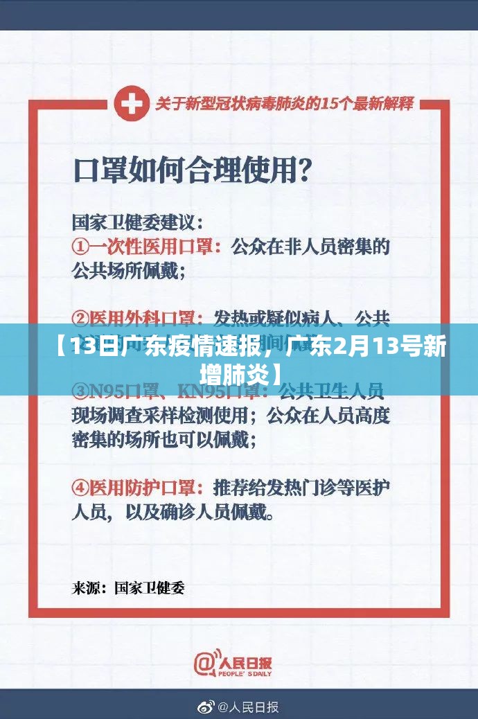 【13日广东疫情速报，广东2月13号新增肺炎】