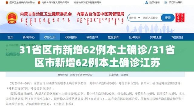 31省区市新增62例本土确诊/31省区市新增62例本土确诊江苏
