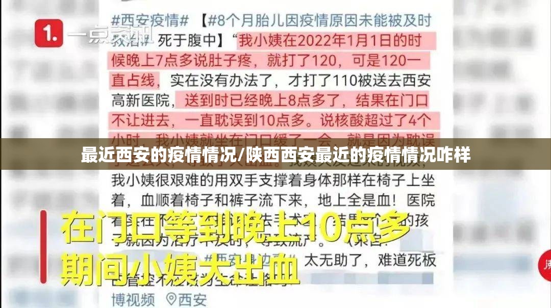 最近西安的疫情情况/陕西西安最近的疫情情况咋样
