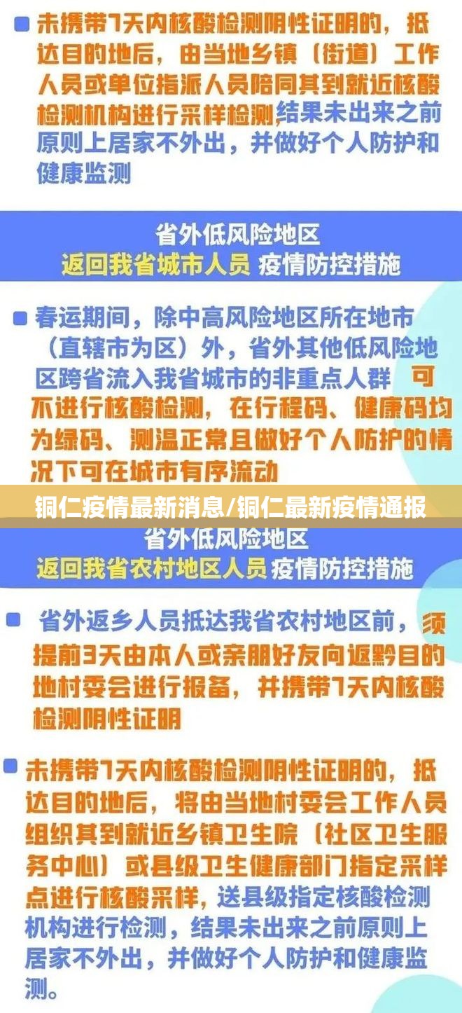 铜仁疫情最新消息/铜仁最新疫情通报