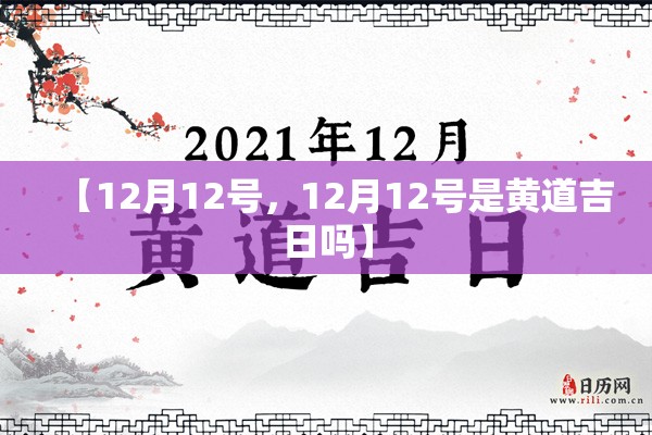 【12月12号，12月12号是黄道吉日吗】