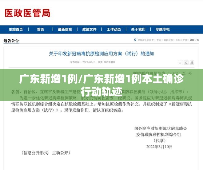 广东新增1例/广东新增1例本土确诊行动轨迹 广东新增1例/广东新增1例本土确诊行动轨迹