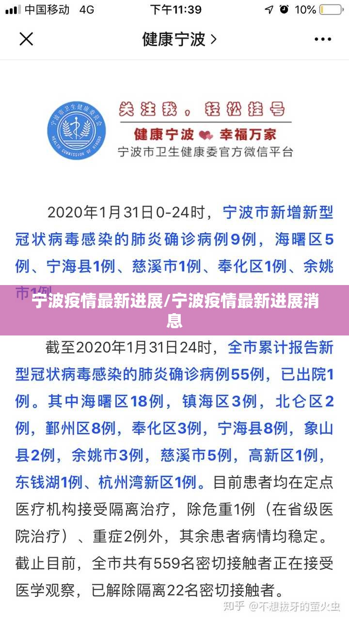 宁波疫情最新进展/宁波疫情最新进展消息