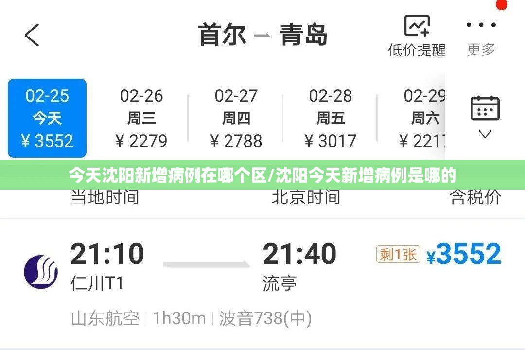 今天沈阳新增病例在哪个区/沈阳今天新增病例是哪的