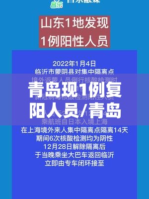 青岛现1例复阳人员/青岛一例复阳人员