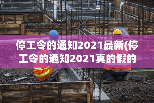 停工令的通知2021最新(停工令的通知2021真的假的)