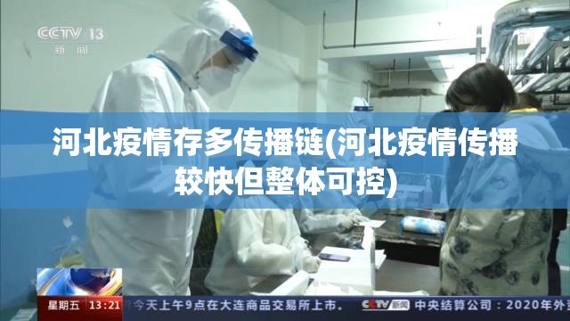 河北疫情存多传播链(河北疫情传播较快但整体可控)