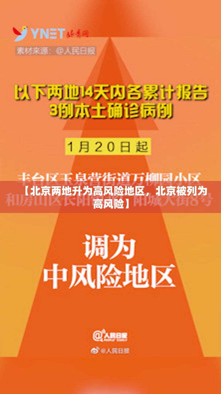 【北京两地升为高风险地区，北京被列为高风险】
