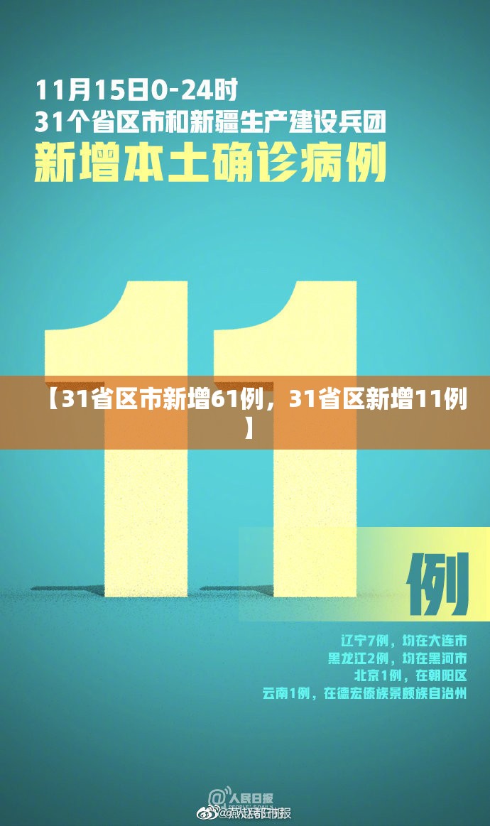 【31省区市新增61例，31省区新增11例】