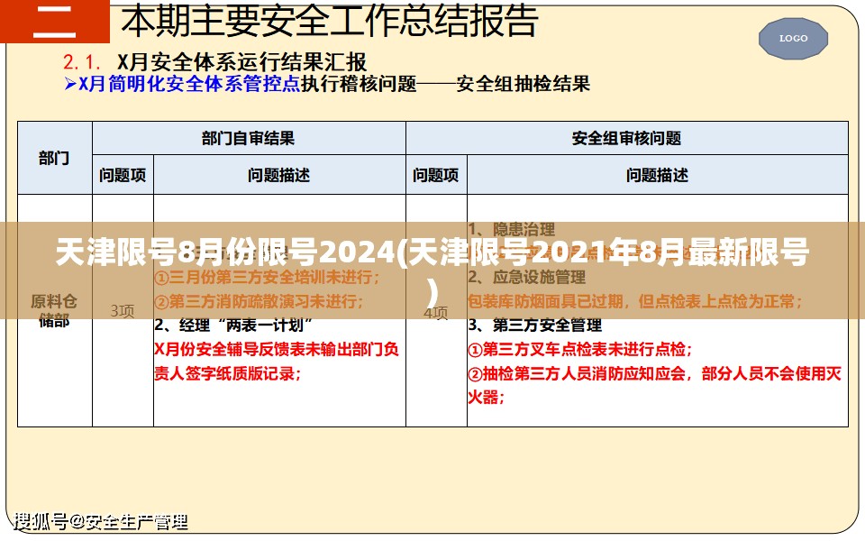 天津限号8月份限号2024(天津限号2021年8月最新限号)