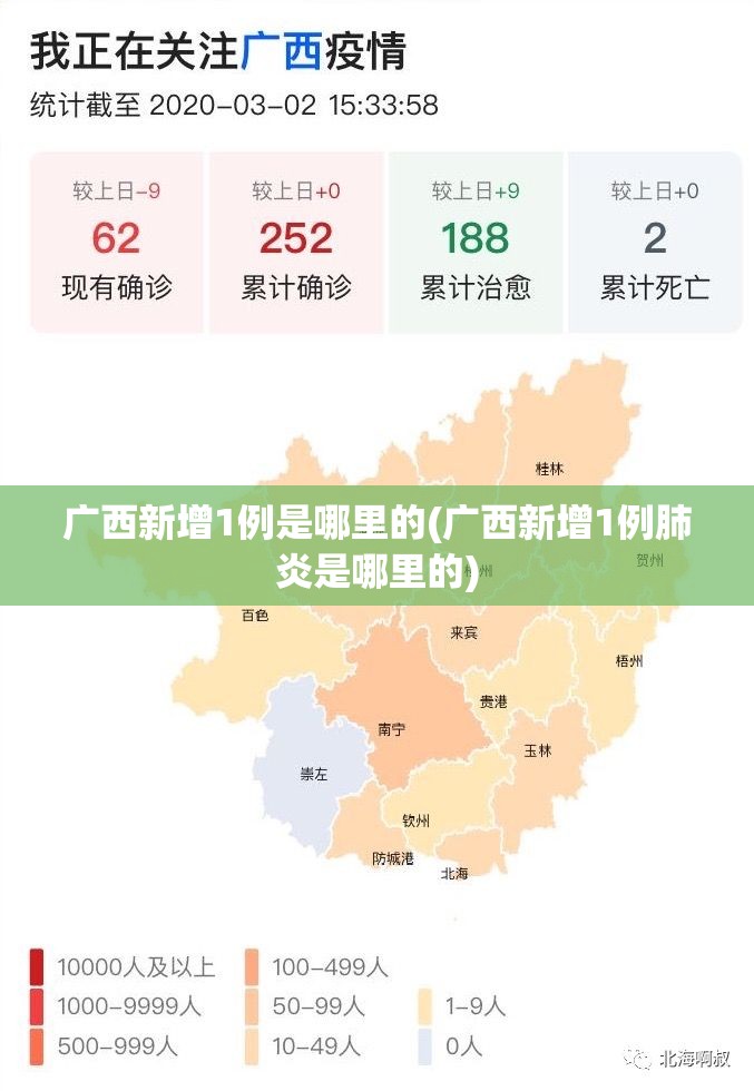 广西新增1例是哪里的(广西新增1例肺炎是哪里的)