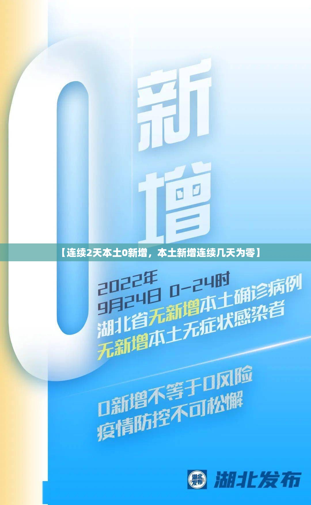 【连续2天本土0新增，本土新增连续几天为零】