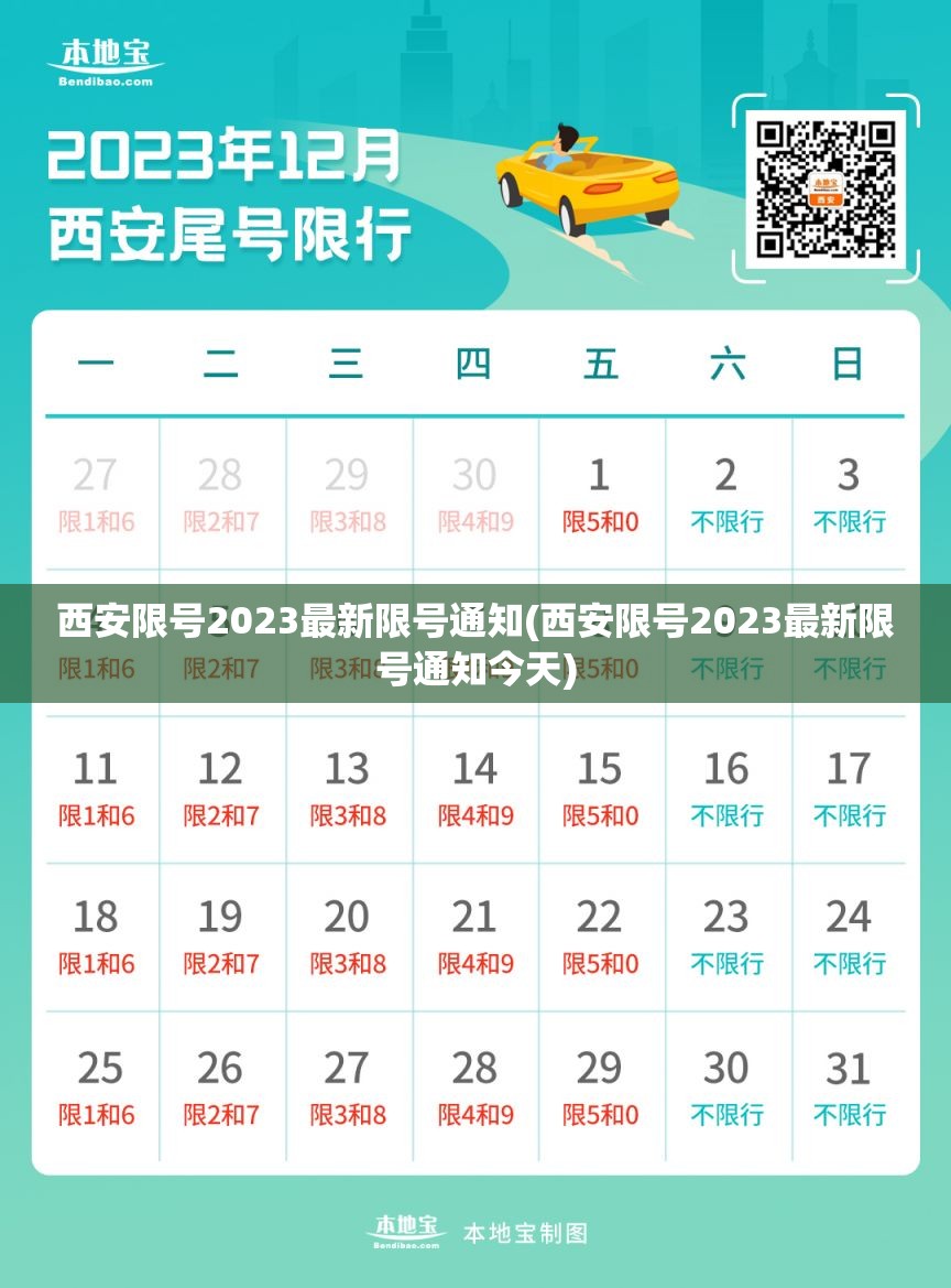 西安限号2023最新限号通知(西安限号2023最新限号通知今天)