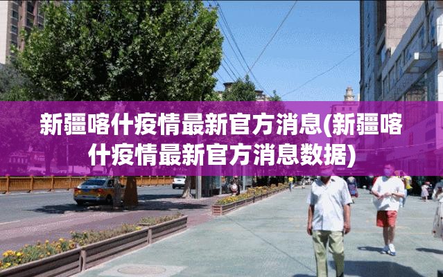 新疆喀什疫情最新官方消息(新疆喀什疫情最新官方消息数据)