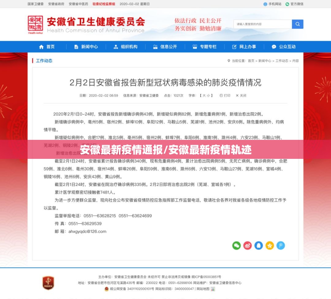 安徽最新疫情通报/安徽最新疫情轨迹