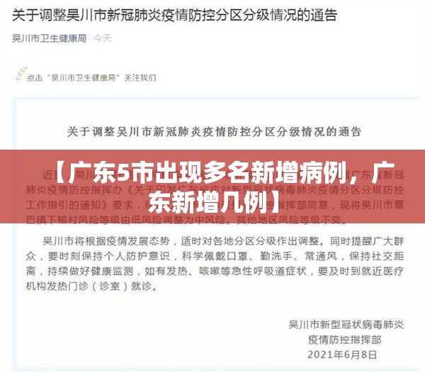 【广东5市出现多名新增病例，广东新增几例】