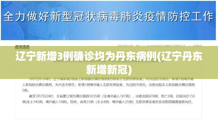 辽宁新增3例确诊均为丹东病例(辽宁丹东新增新冠)