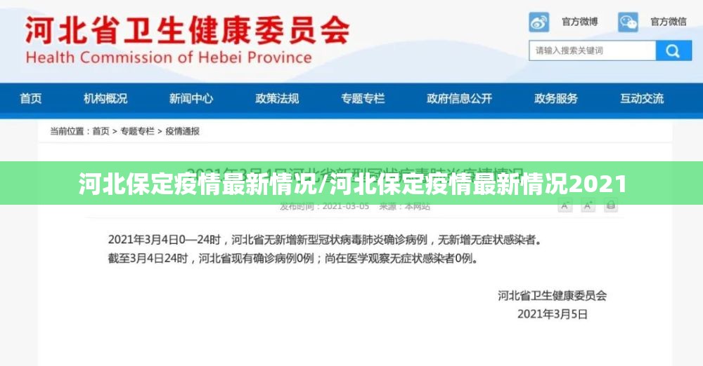 河北保定疫情最新情况/河北保定疫情最新情况2021
