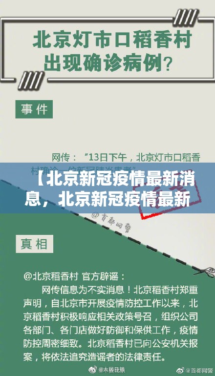 【北京新冠疫情最新消息，北京新冠疫情最新报道】