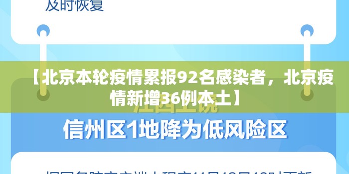 【北京本轮疫情累报92名感染者，北京疫情新增36例本土】