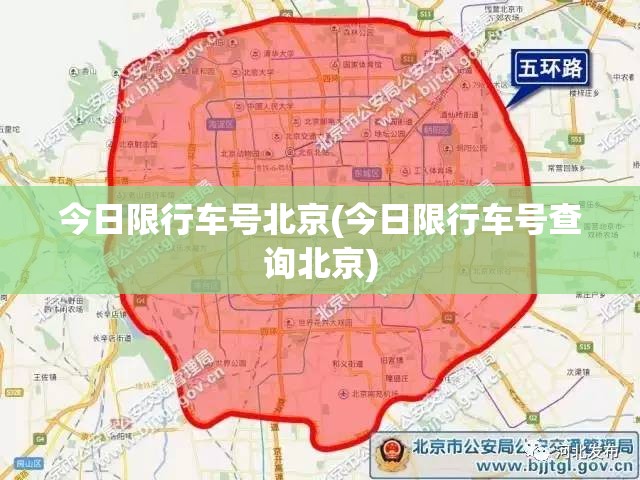 今日限行车号北京(今日限行车号查询北京)