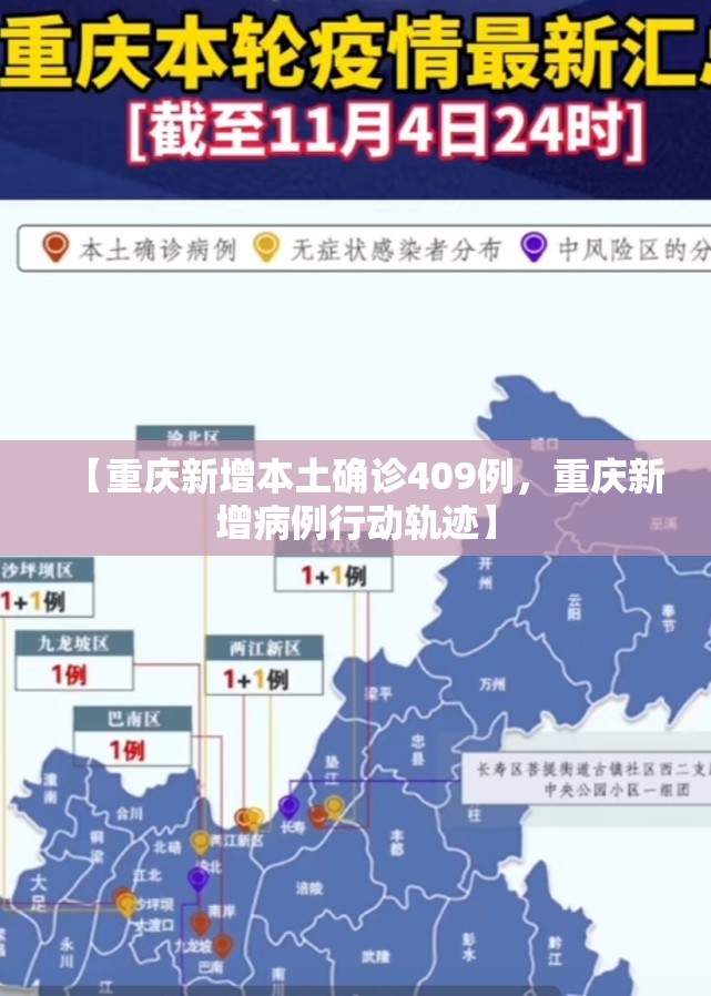 【重庆新增本土确诊409例，重庆新增病例行动轨迹】