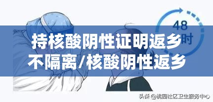 持核酸阴性证明返乡不隔离/核酸阴性返乡不用隔离