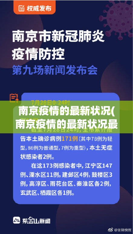 南京疫情的最新状况(南京疫情的最新状况最新消息)