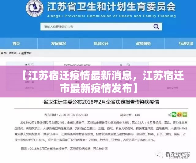 【江苏宿迁疫情最新消息，江苏宿迁市最新疫情发布】