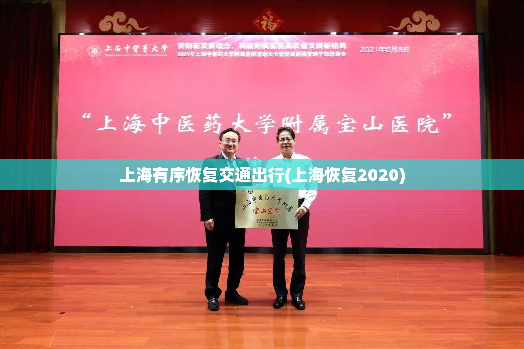 上海有序恢复交通出行(上海恢复2020)