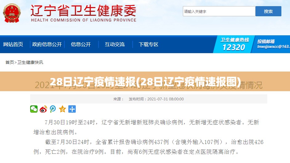 28日辽宁疫情速报(28日辽宁疫情速报图) 28日辽宁疫情速报(28日辽宁疫情速报图)