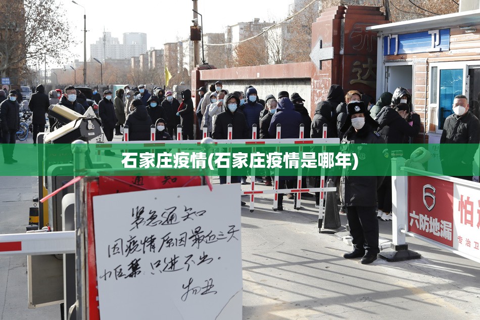 石家庄疫情(石家庄疫情是哪年)