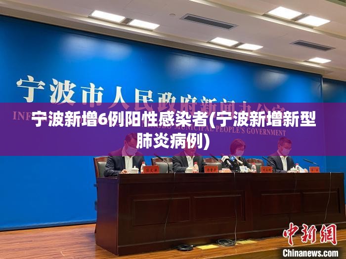 宁波新增6例阳性感染者(宁波新增新型肺炎病例)