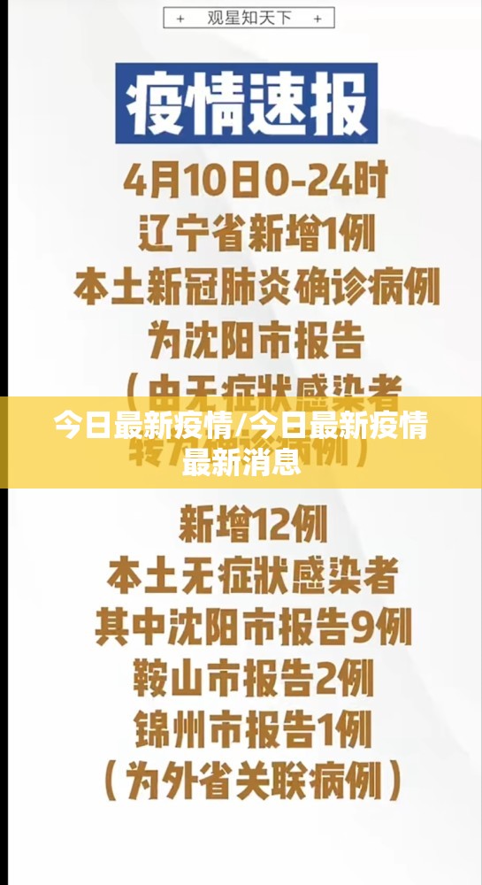 今日最新疫情/今日最新疫情最新消息