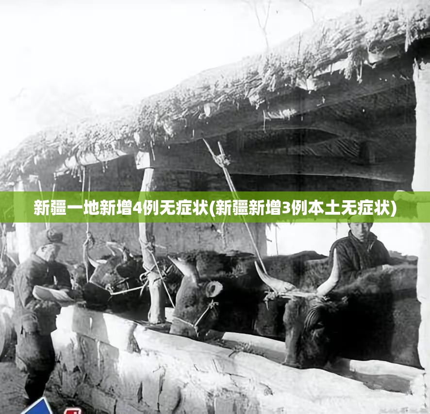 新疆一地新增4例无症状(新疆新增3例本土无症状)